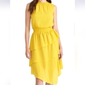 NWT RACHEL ROY Chic Yellow Sleeveless Dress